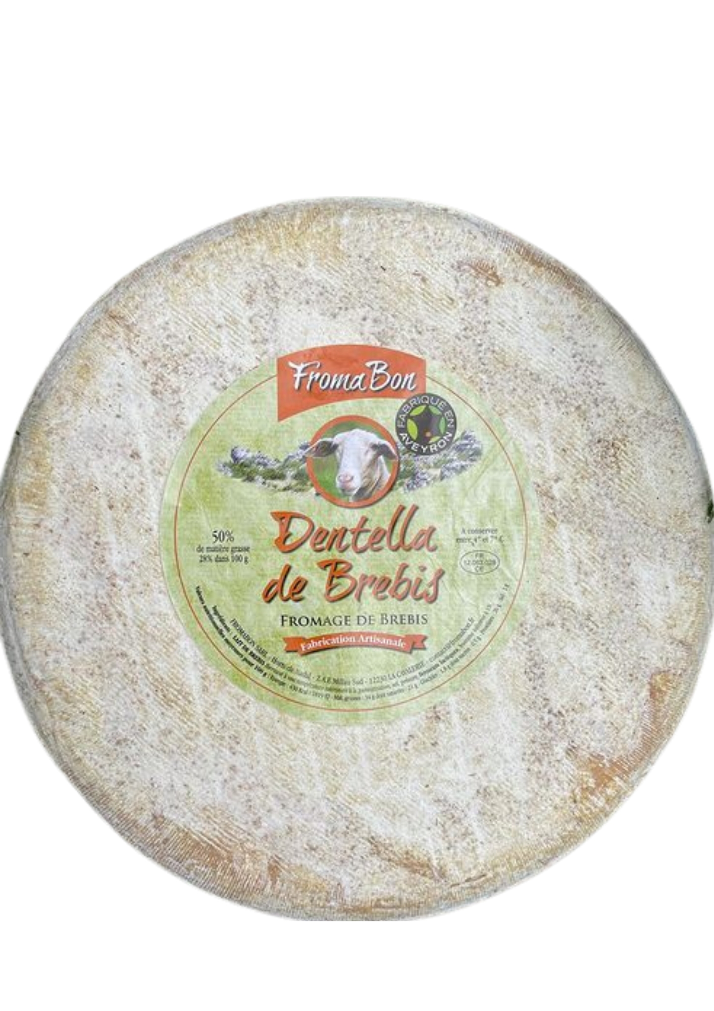 TOME DE BREBIS DENTELLE 